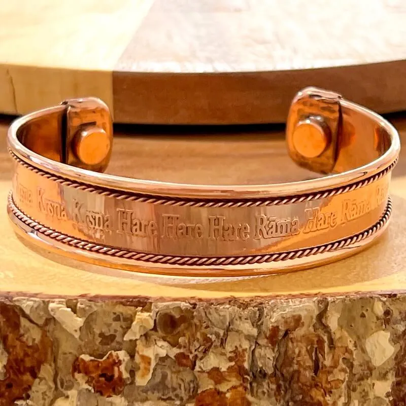 Powerful Copper Bracelet Handmade Cuff Wristband