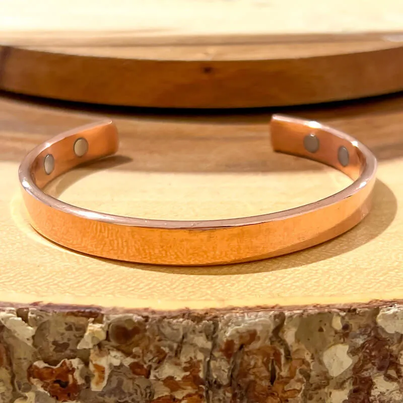 Powerful Copper Bracelet Handmade Cuff Wristband