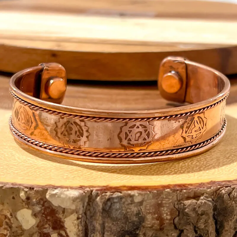 Powerful Copper Bracelet Handmade Cuff Wristband