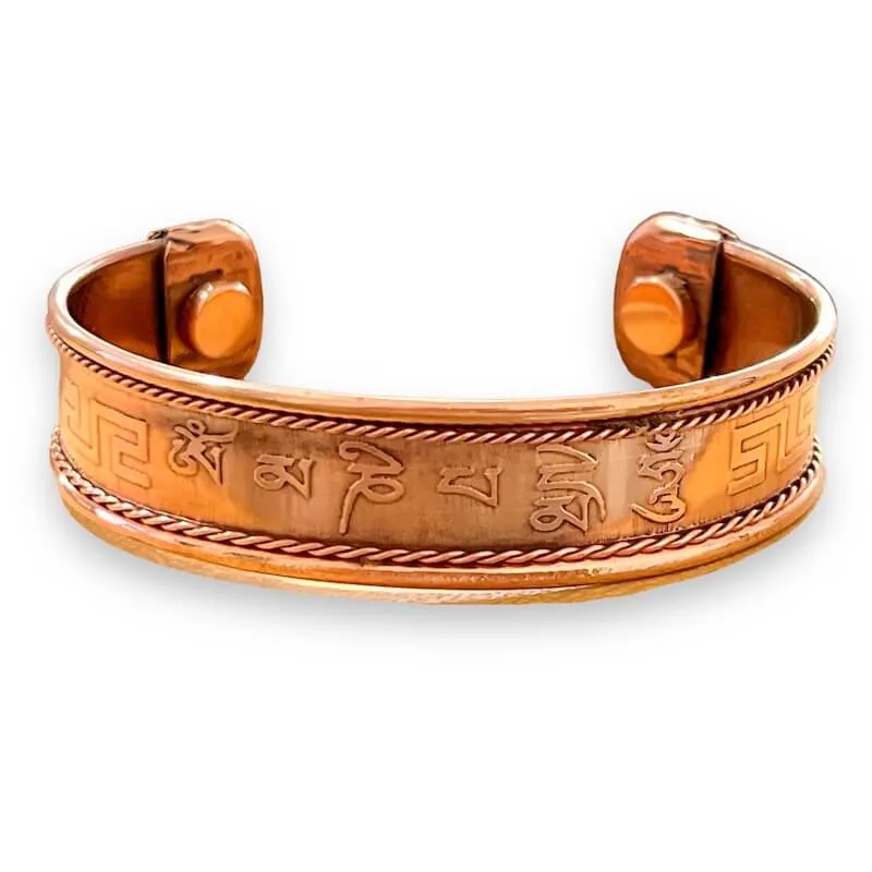 Powerful Copper Bracelet Handmade Cuff Wristband