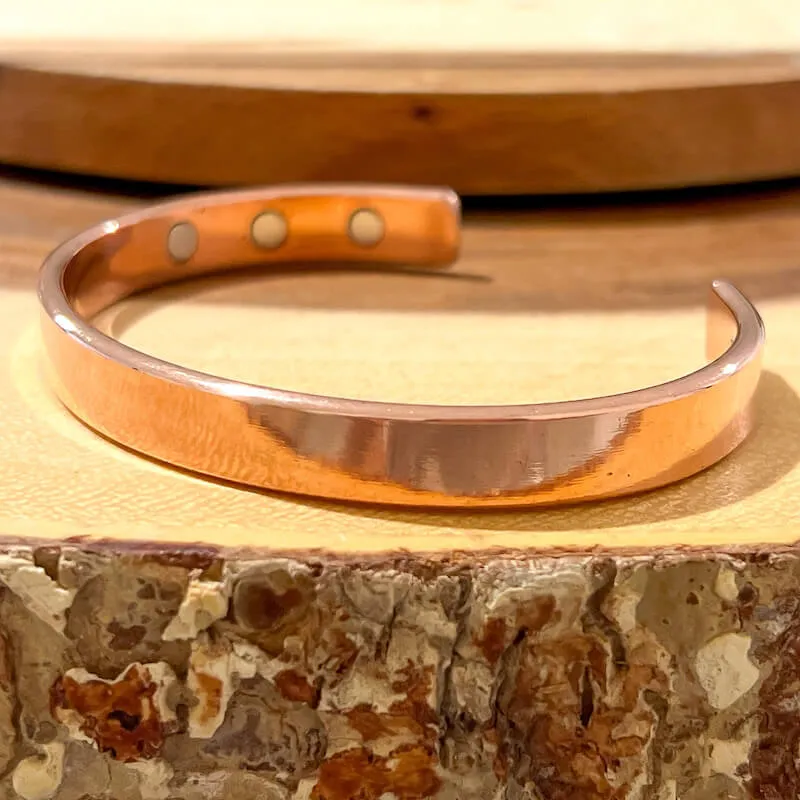 Powerful Copper Bracelet Handmade Cuff Wristband