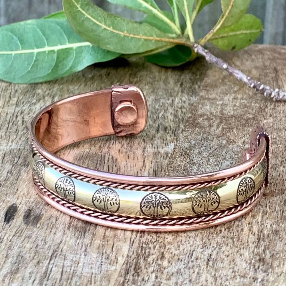 Powerful Copper Bracelet Handmade Cuff Wristband