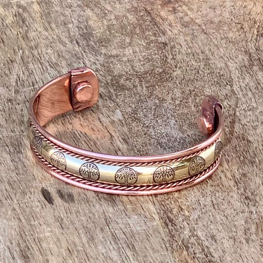 Powerful Copper Bracelet Handmade Cuff Wristband