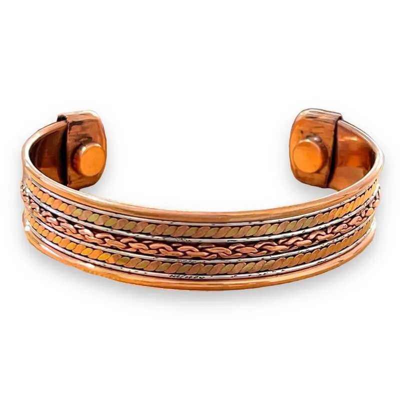 Powerful Copper Bracelet Handmade Cuff Wristband