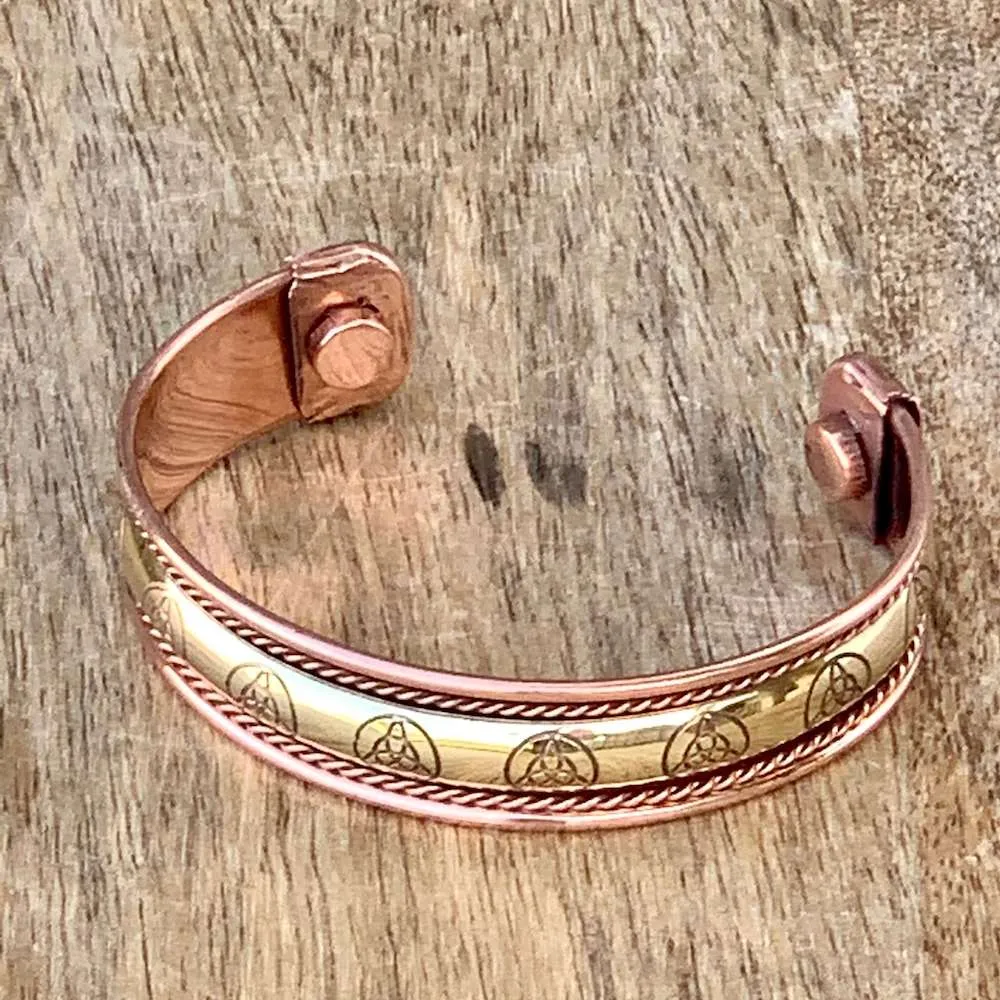 Powerful Copper Bracelet Handmade Cuff Wristband