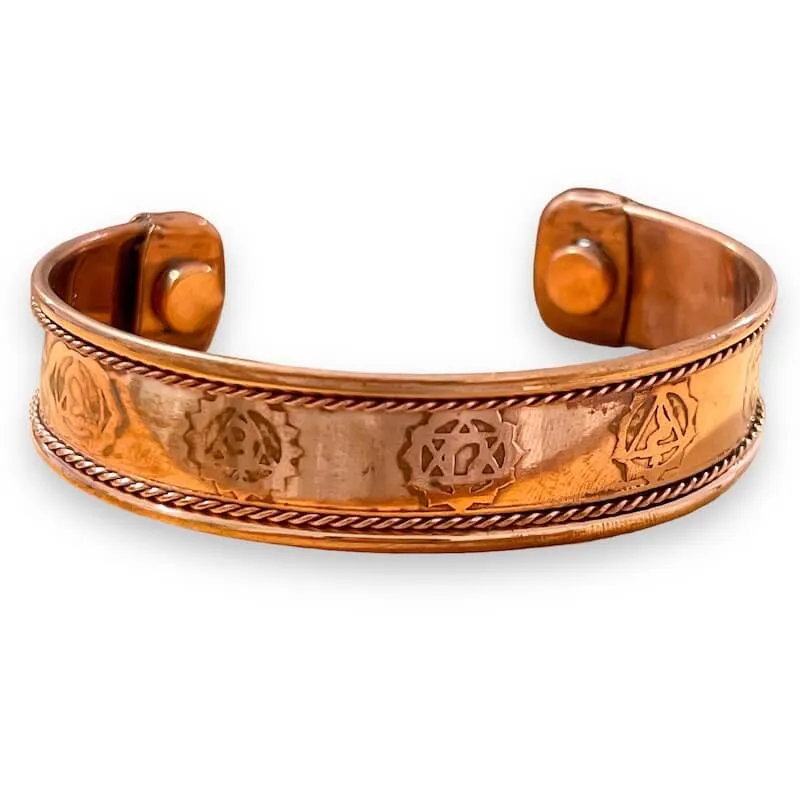 Powerful Copper Bracelet Handmade Cuff Wristband