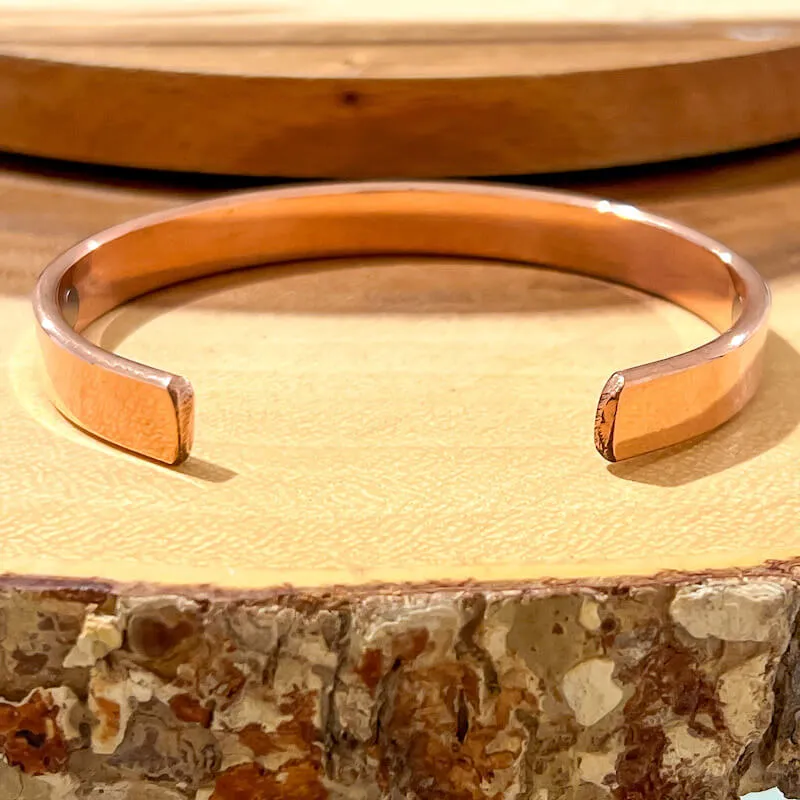 Powerful Copper Bracelet Handmade Cuff Wristband