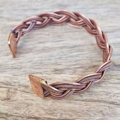 Powerful Copper Bracelet Handmade Cuff Wristband