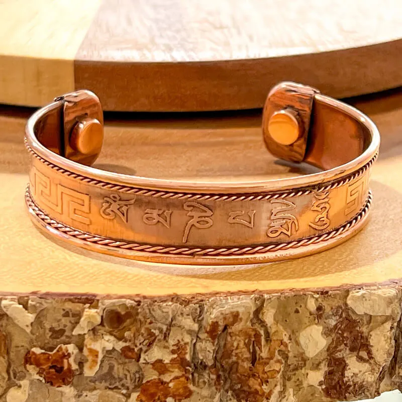 Powerful Copper Bracelet Handmade Cuff Wristband