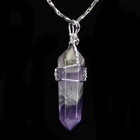 Quartz Chakra Gem Stone Pendant Charm Crystals Gemstones Pendant