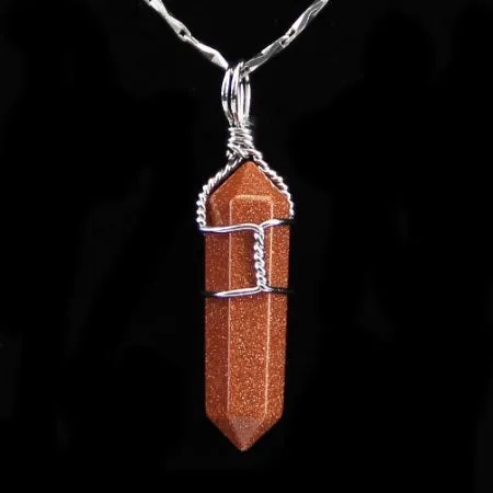 Quartz Chakra Gem Stone Pendant Charm Crystals Gemstones Pendant