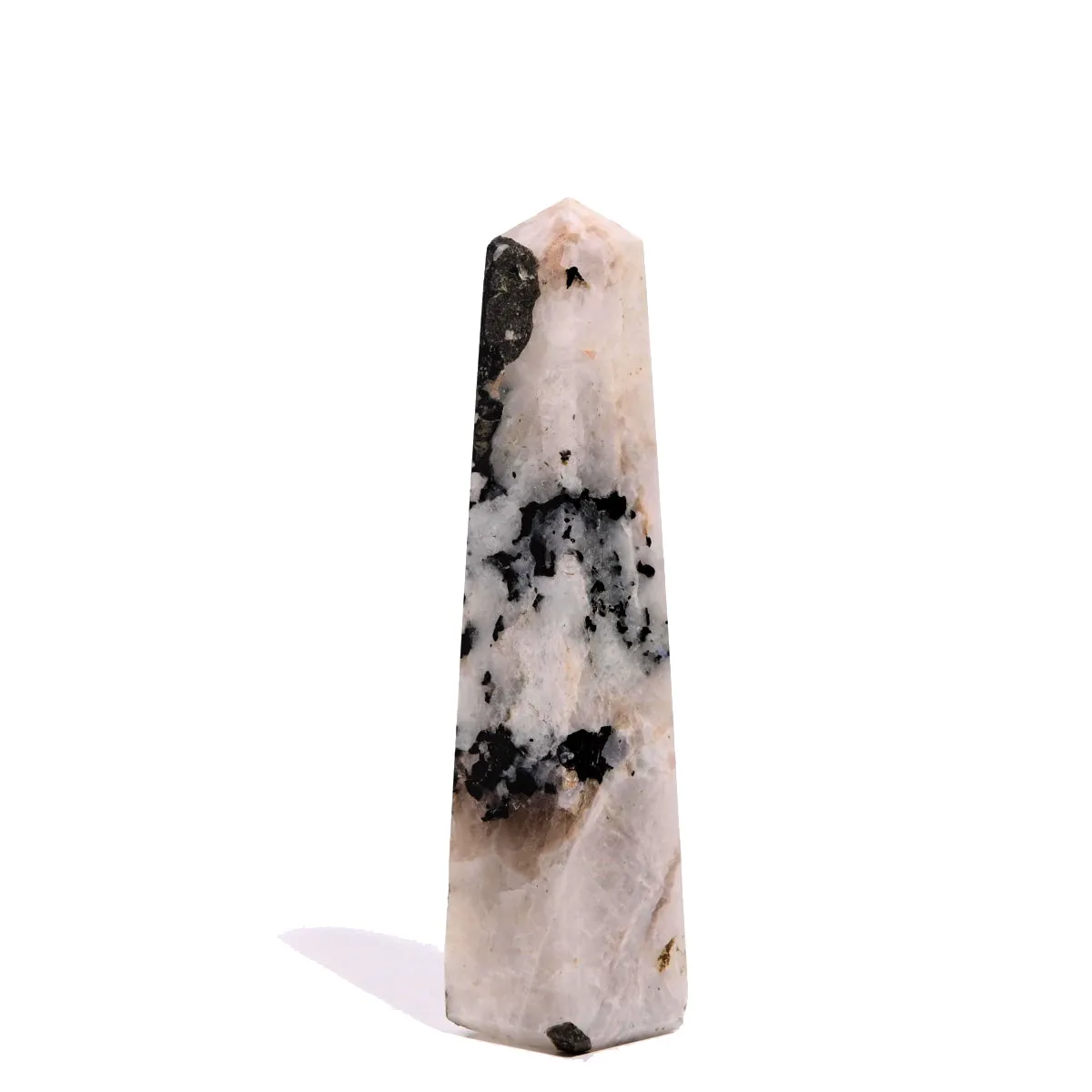 Rainbow Moonstone Obelisk