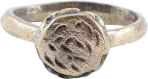 ROMAN/ BYZANTINE RING C.300-600AD, SIZE 6 ¾