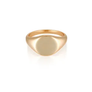 Signet Ring Rose Gold