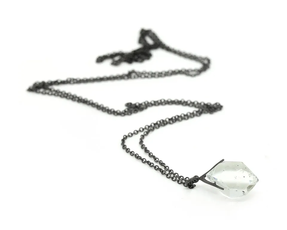 Sticks and Stones Herkimer Quartz Necklace