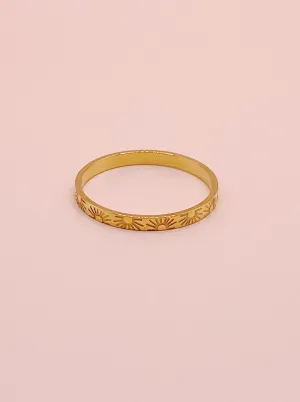 Sun Thin Band Ring