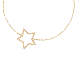 Tangled Star Bracelet 14K