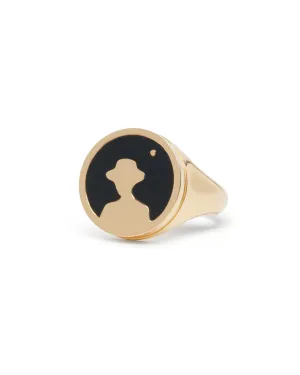 The Dandy Gold Signet Ring