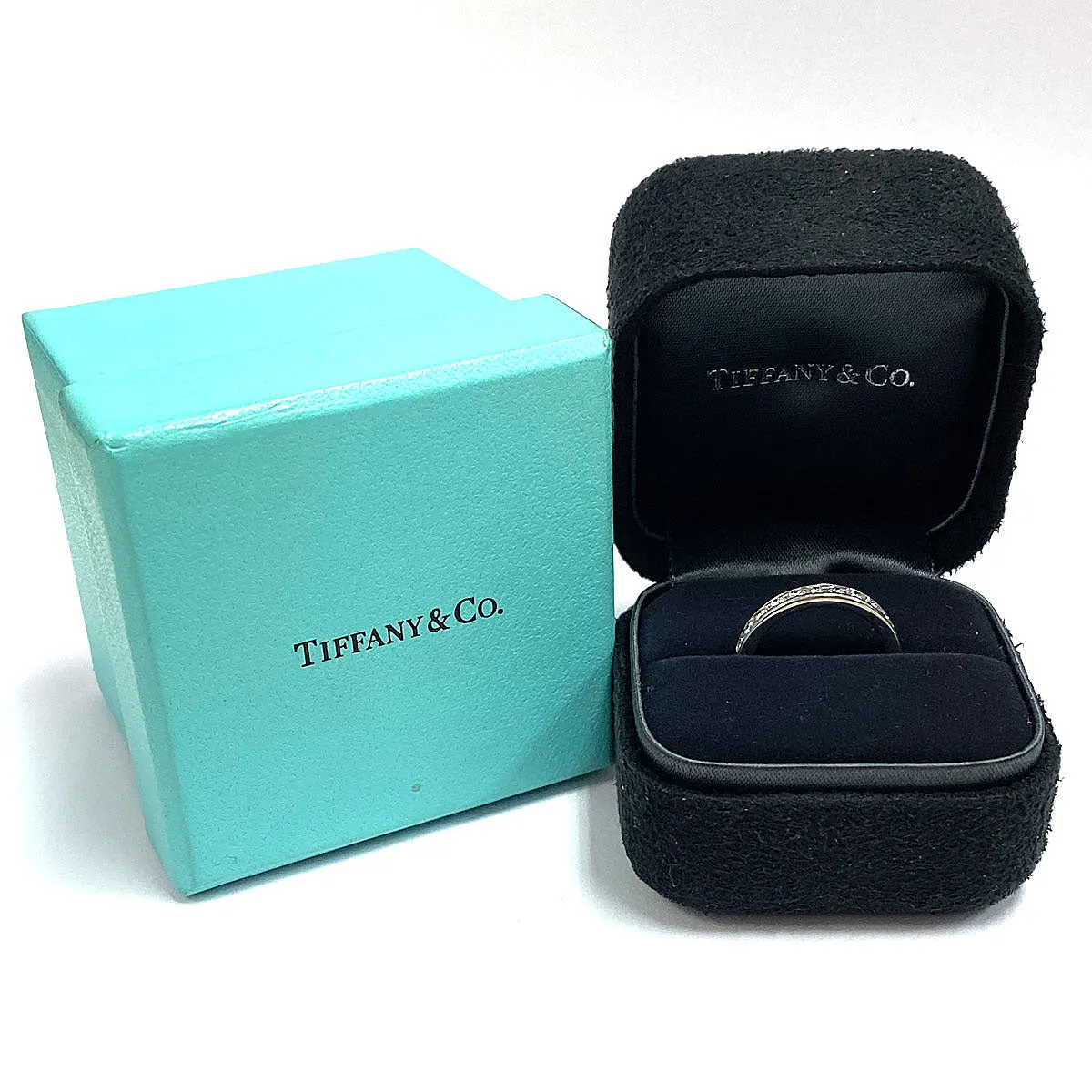 Tiffany & Co. Platinum Diamond Wedding Band