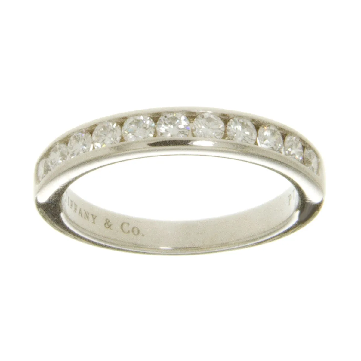 Tiffany & Co. Platinum Diamond Wedding Band