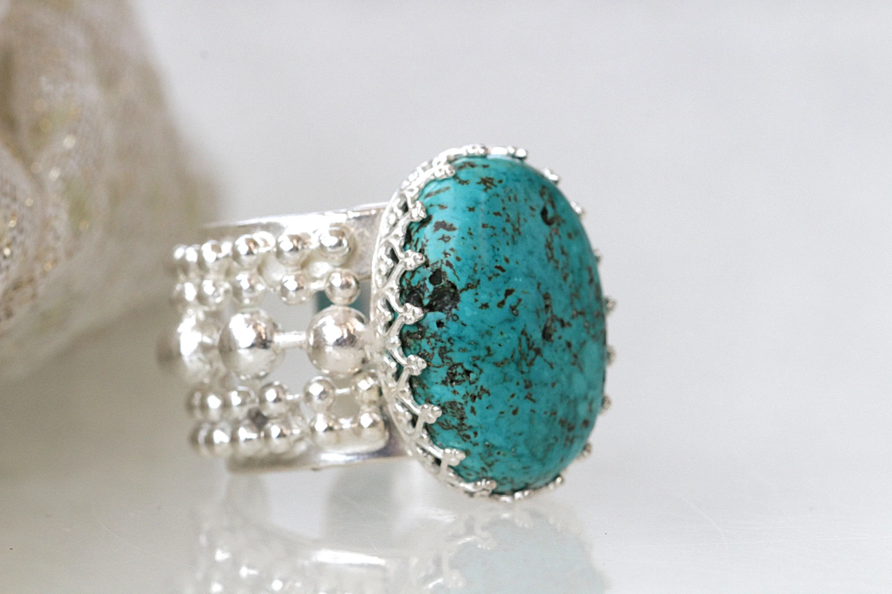 Turquoise Silver Ring