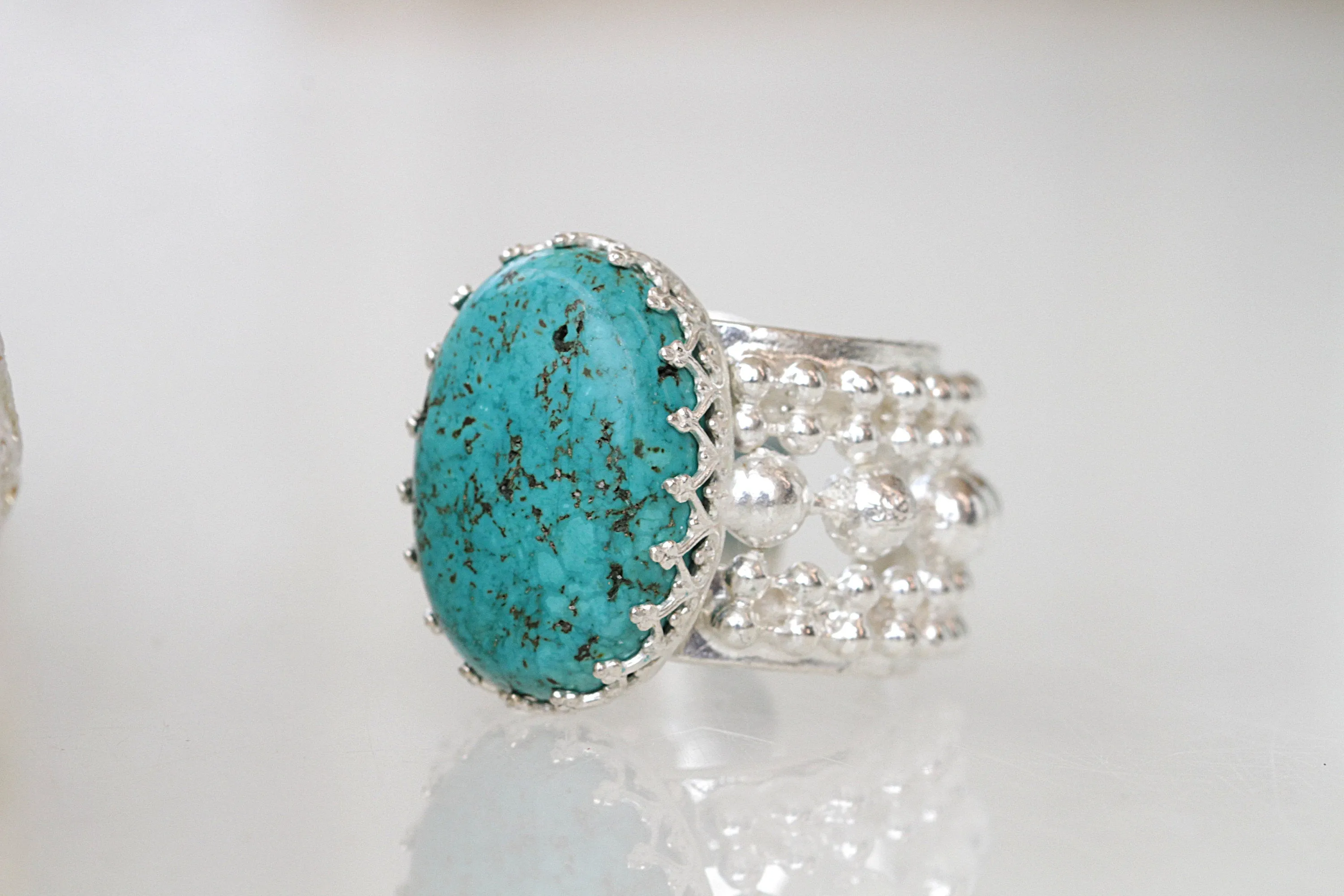 Turquoise Silver Ring