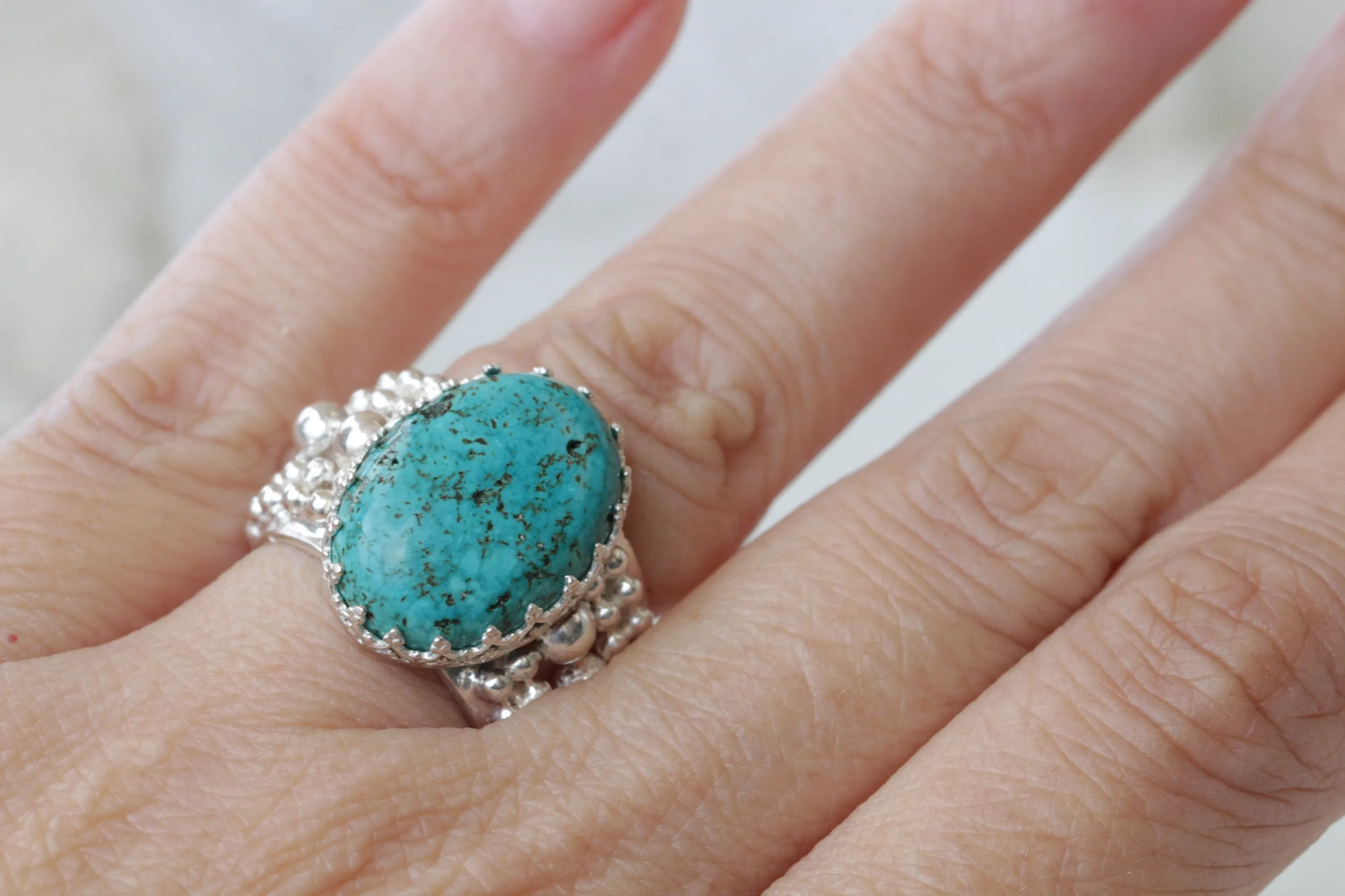 Turquoise Silver Ring