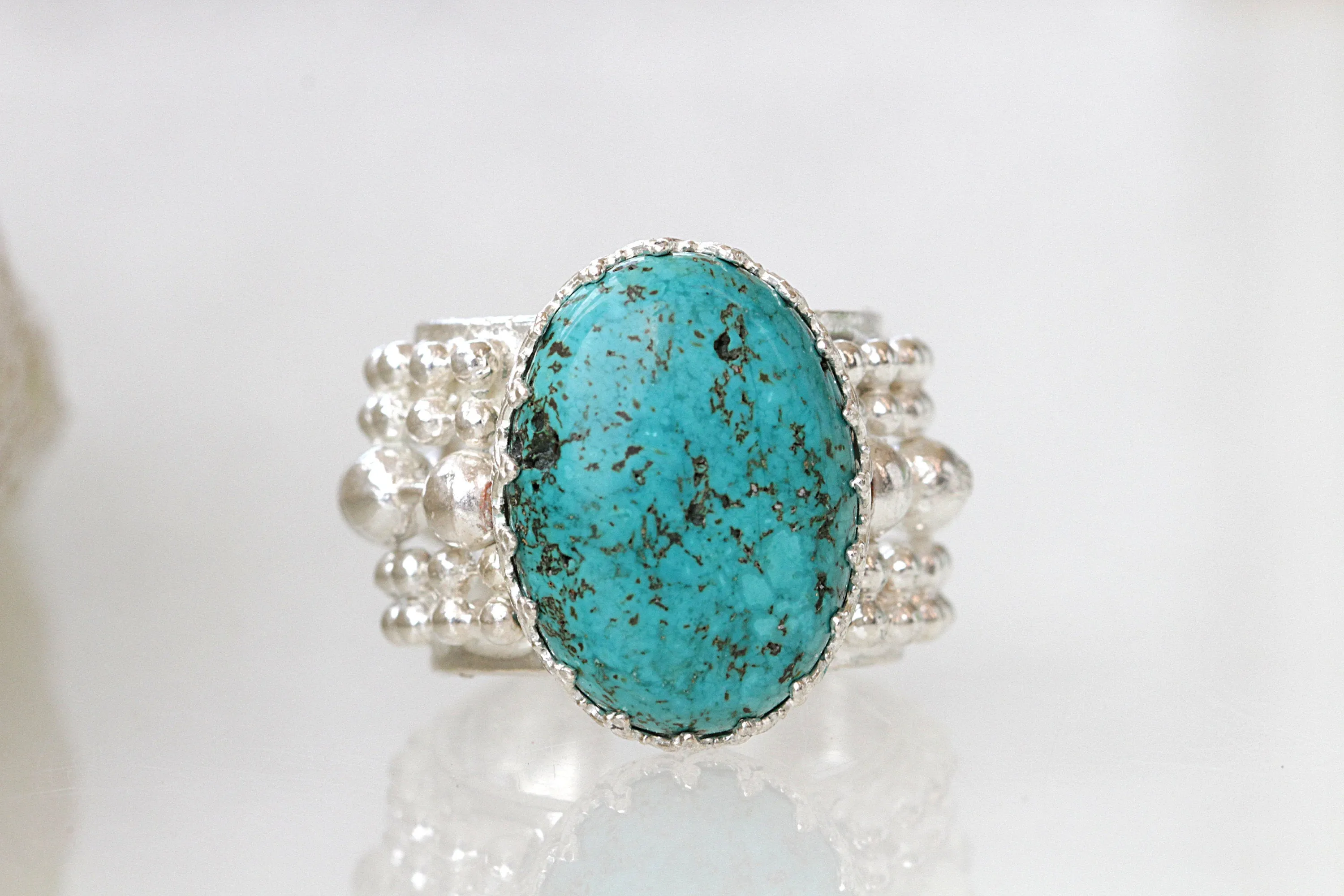 Turquoise Silver Ring