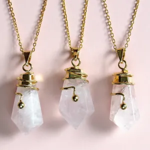 Twilight Rose Quartz Necklaces