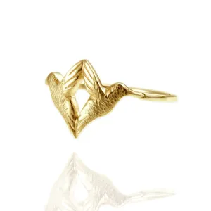 Twin Hummingbird Ring