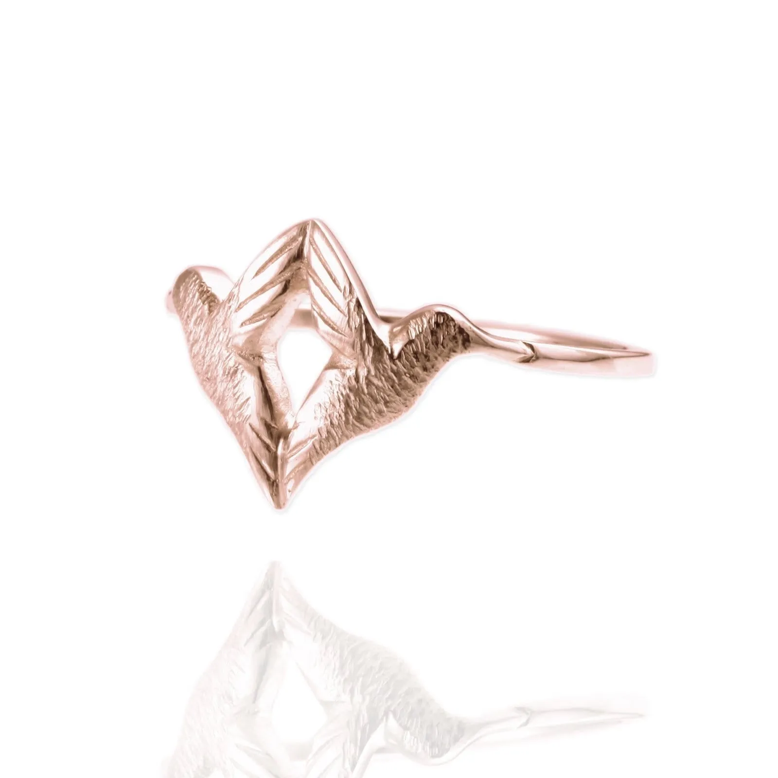 Twin Hummingbird Ring