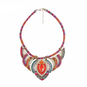 Vintage ethnic bohemian Choker necklace