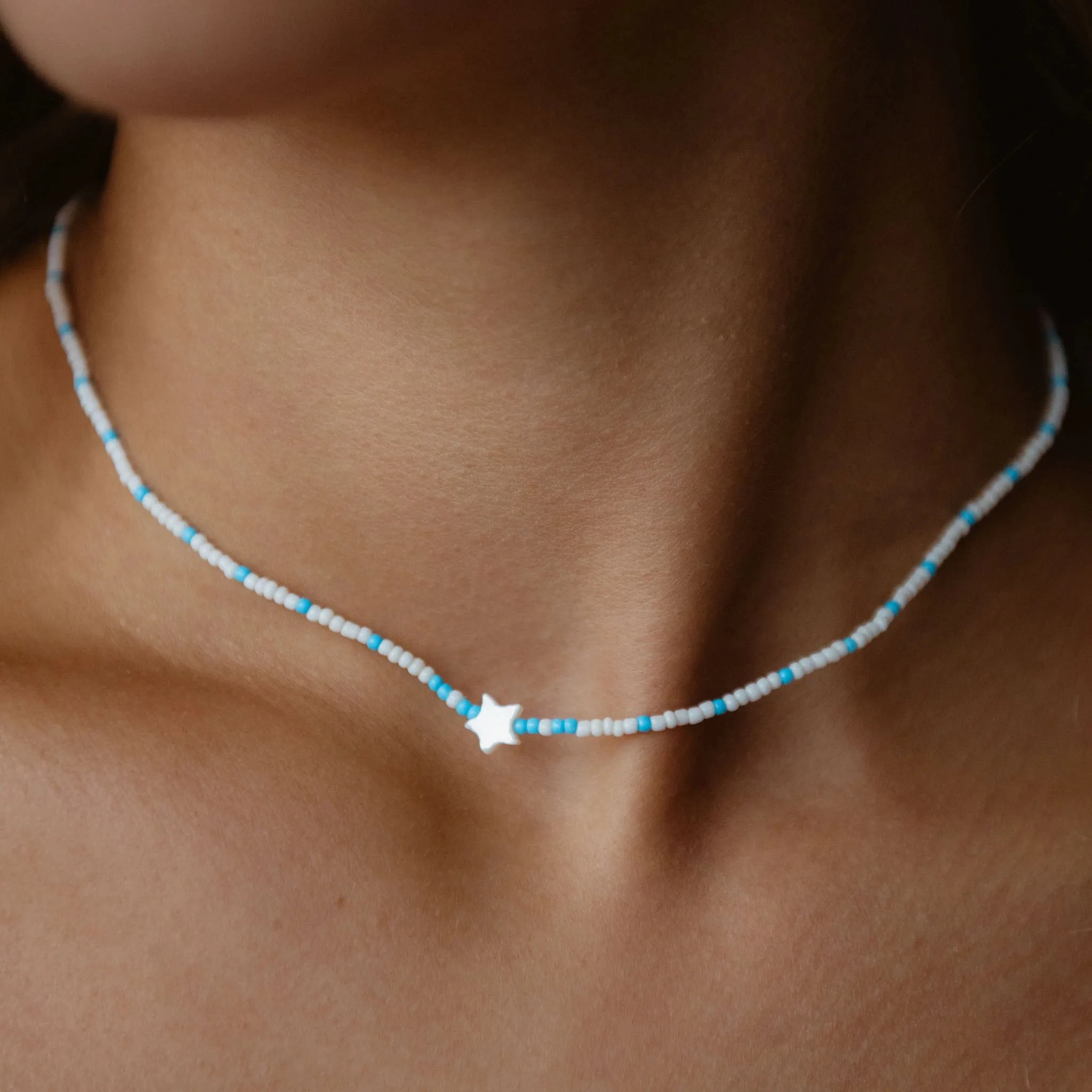 Waiʻanae Beaded Celestial Necklace