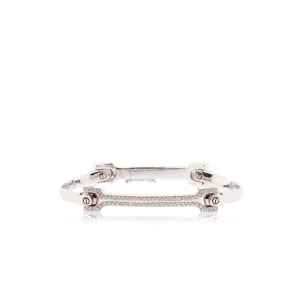 White Gold Diamond Bangle