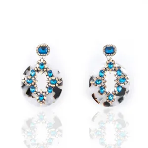 Whitley Heirloom Dangles - Blue Topaz